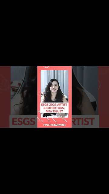 ESGS 2023 Artist Exhibitors Issue #esgs #pinoygamer #podcast #podcastphilippines #shorts #shortsph