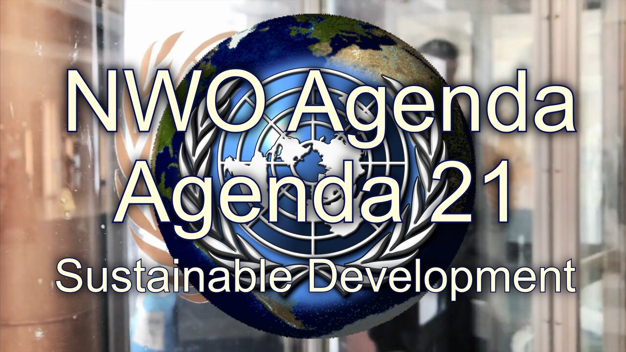 Agenda 21, NWO Agenda Sustainable Development