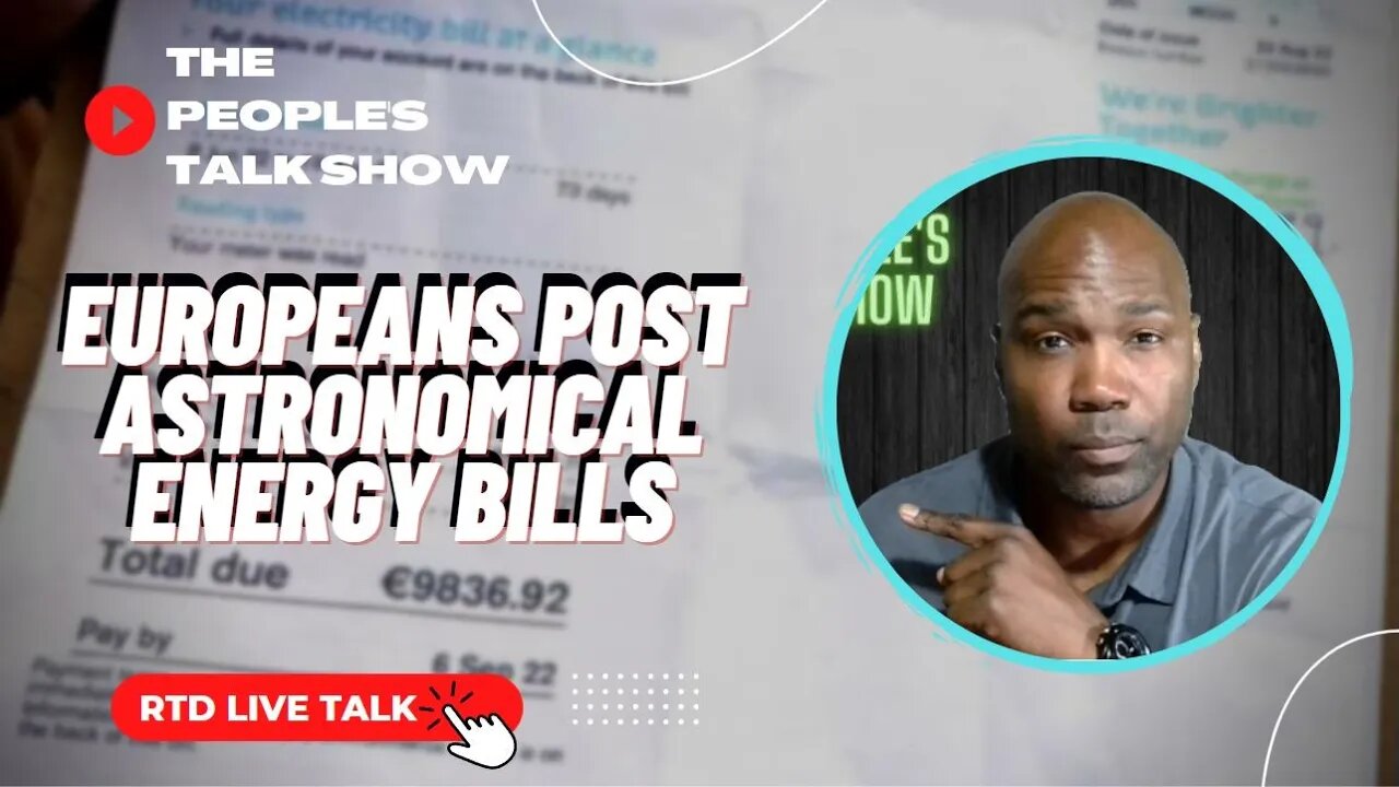 Outrageous High Electricity Bills Force Business Closures In Europe | RTD Live Talk