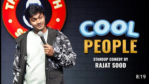 COOL PEOPLE - Stand Up Comedy by Rajat Sood