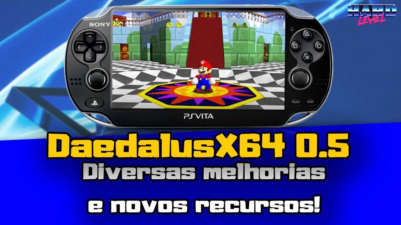 PS Vita - DaedaluxX64 0.5 Nova versão do emulador de Nintendo 64 com diversas melhorias!