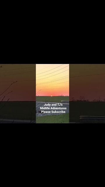 A beautiful Indiana Spring Sunset. Enjoy!