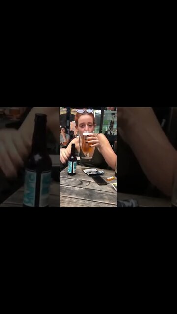 Double Beer Fail on the Table! #MegaFails #Shorts