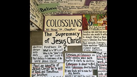Colossians Chapter 1 - Marianne Manlet