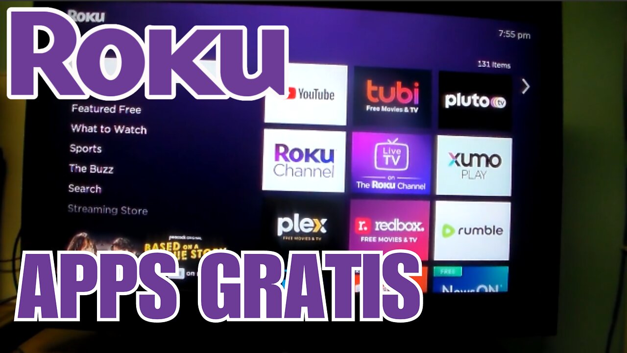 Apps que puedes ver en ROKU totalmente GRATIS