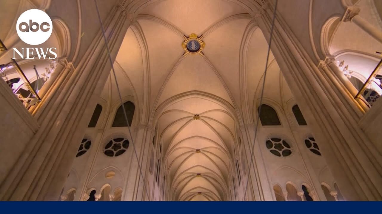 World leaders convene as Notre Dame reconstruction unveiled in Paris