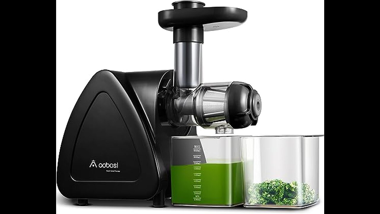 Aobosi Slow Masticating Juicer Machine