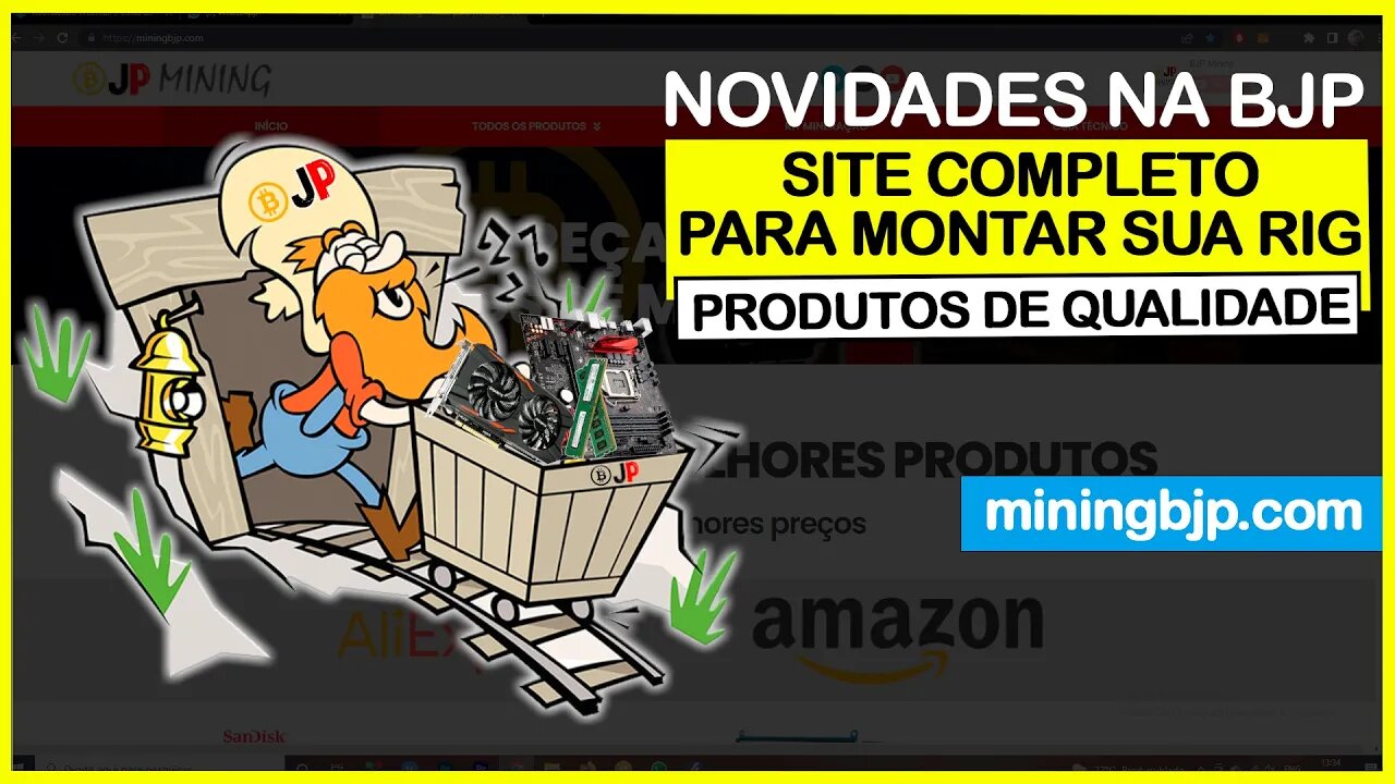 NOVO SITE PARA MONTAR SUA RIG DE MINERAÇÃO