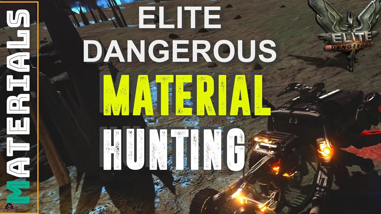 Elite Dangerous Material Hunting LIVE