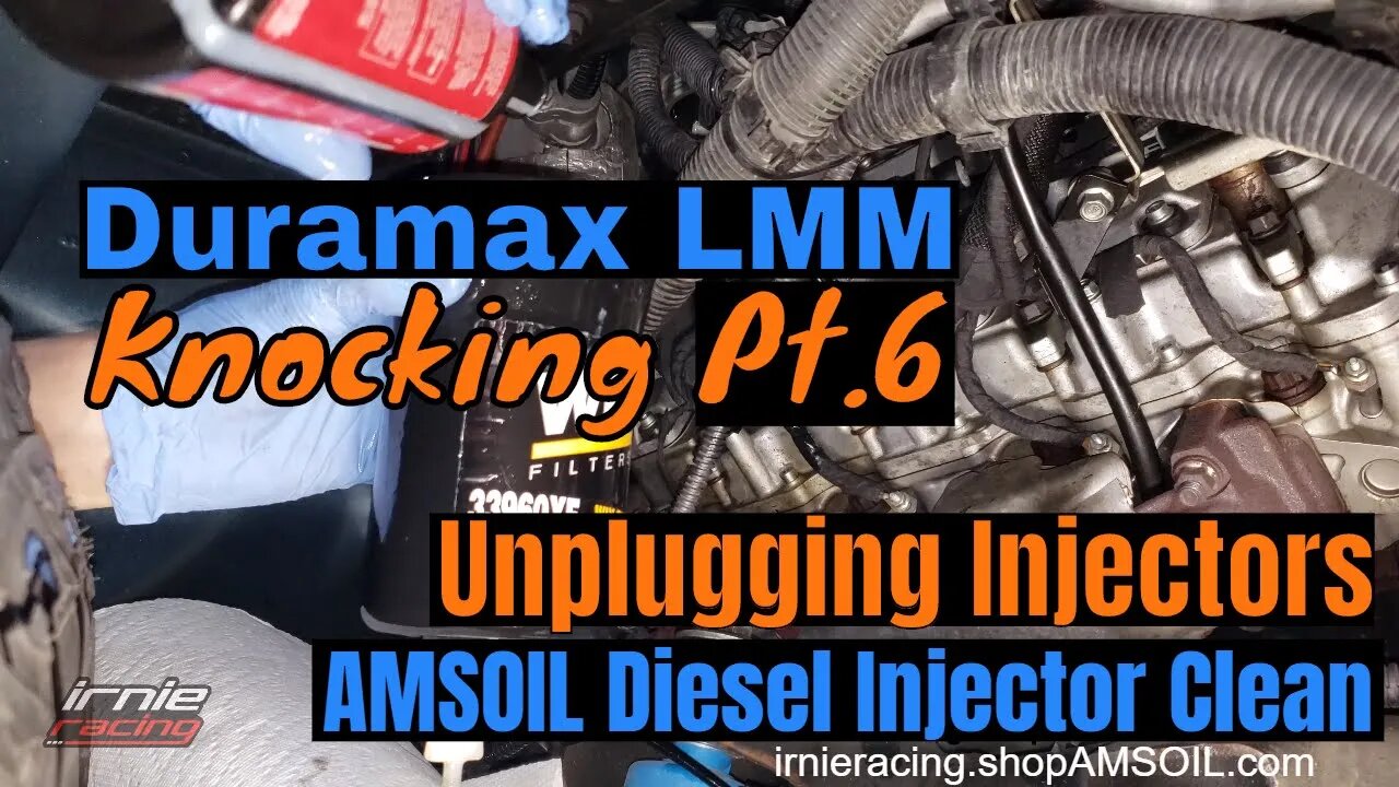 Duramax LMM Knocking Pt.6: Unplugging Injectors & AMSOIL Diesel Injector Clean