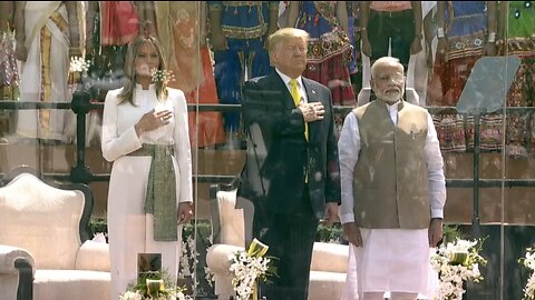 PM Modi and President Trump attend Namaste Trump event in Ahmedabad