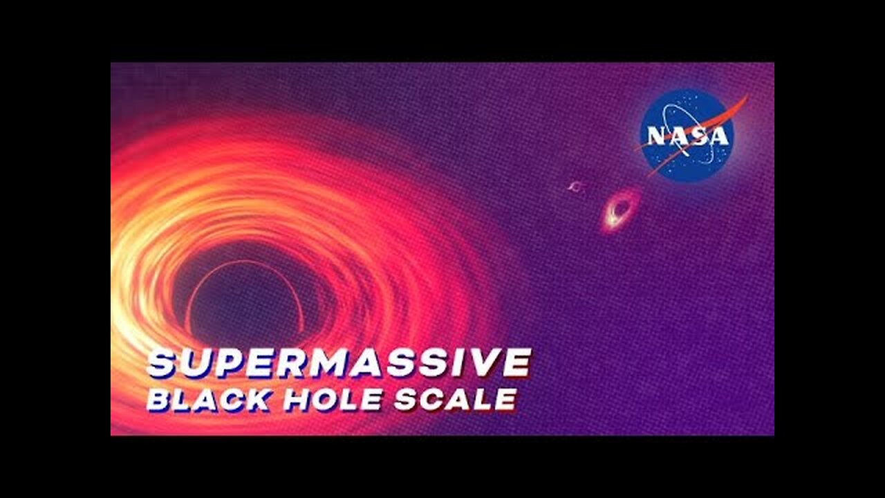 NASA Animation Sizes Up the Biggest Black Holes