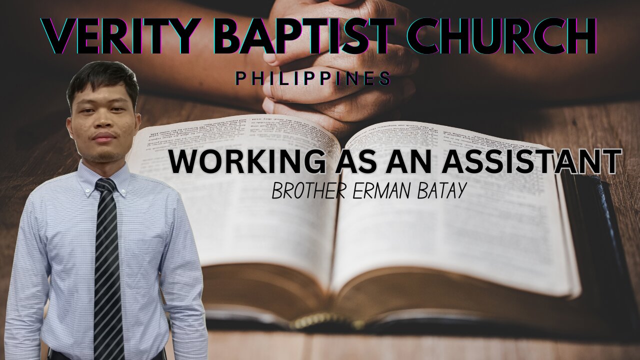 Brother Erman | Working As An Assistant