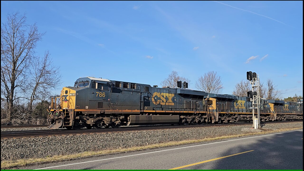 Night Moves On The CSX Main From MP280 to CP285 DeWitt New York