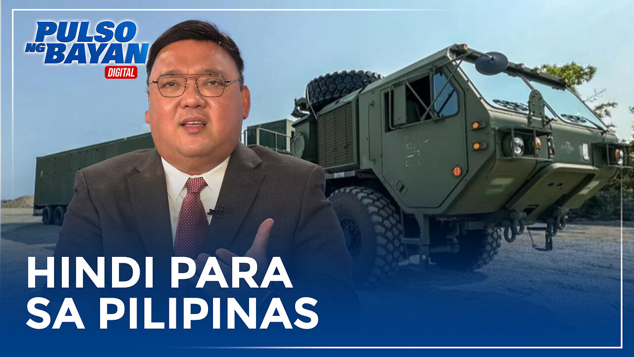 Malinaw na hindi para sa Pilipinas ang mid-range missile kundi laban ng Amerika sa Tsina —Roque