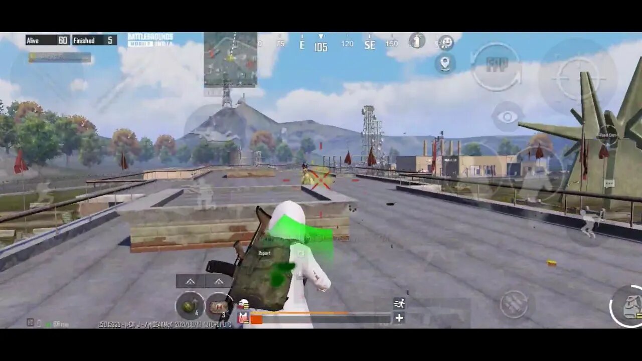 Clutch and op gameplay in BATTLEGROUNDS MOBILE INDIA