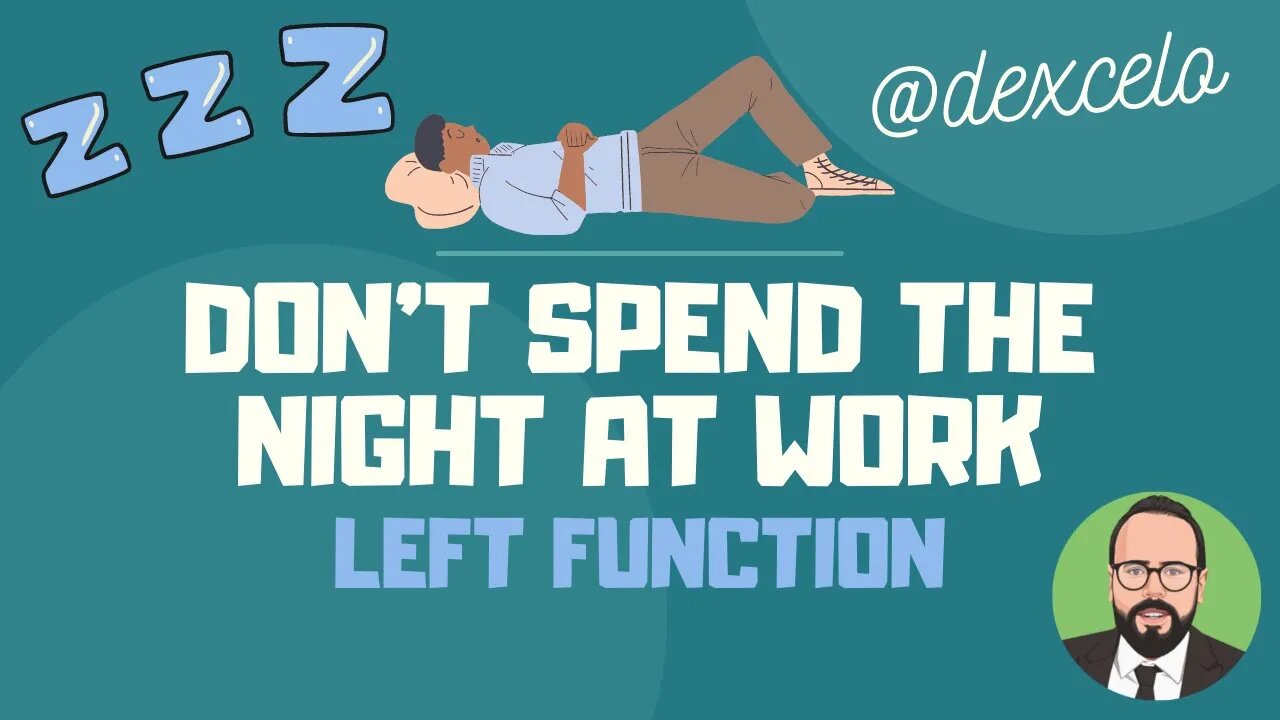 How to use the LEFT Function in Excel #shorts #ytshorts #exceltips