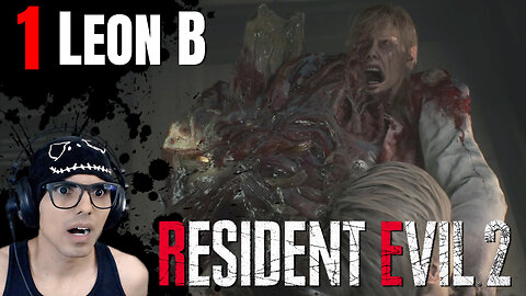 1) Resident Evil 2 Remake - Leon B Playthrough Gameplay