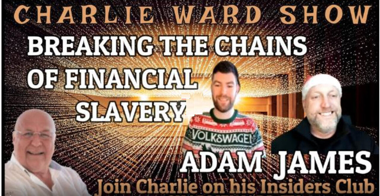 BREAKING THE CHAINS OF SLAVERY WITH ADAM, JAMES & CHARLIE WARD