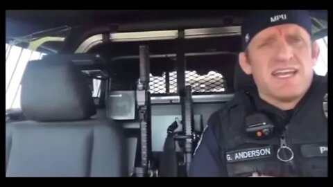 Police Officer Warns Other Officers!