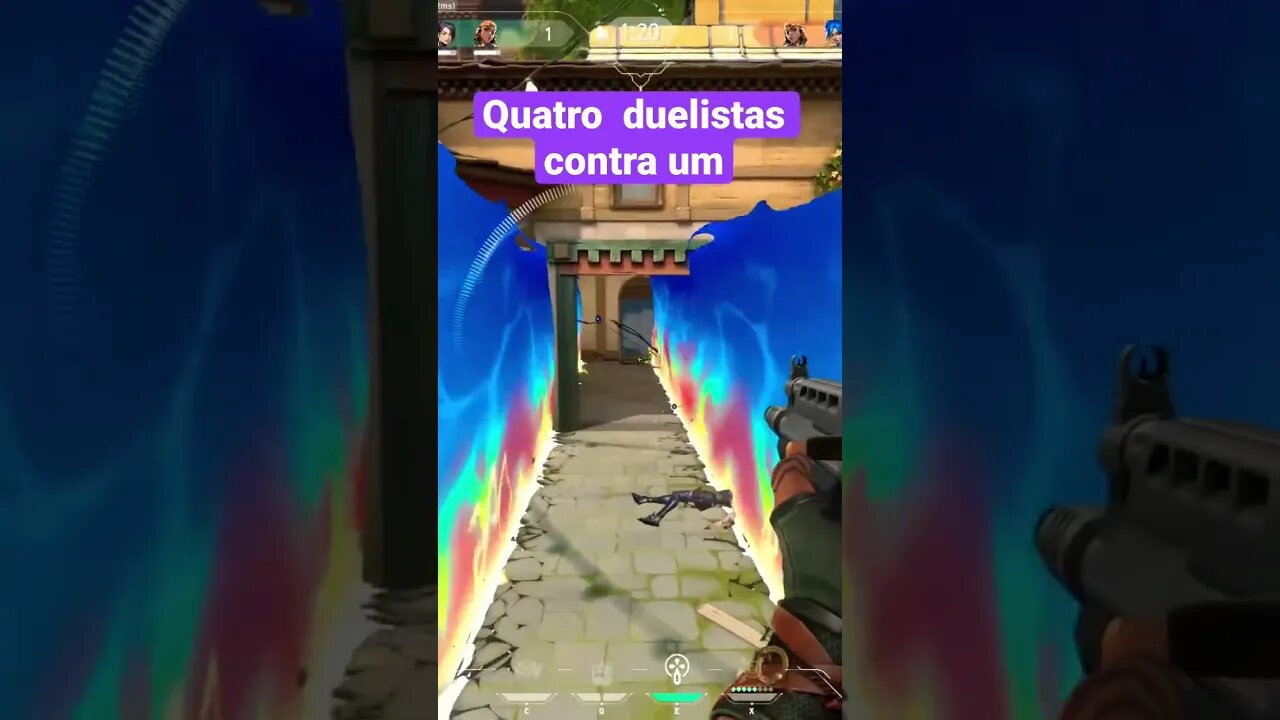 Quatro duelistas contra um