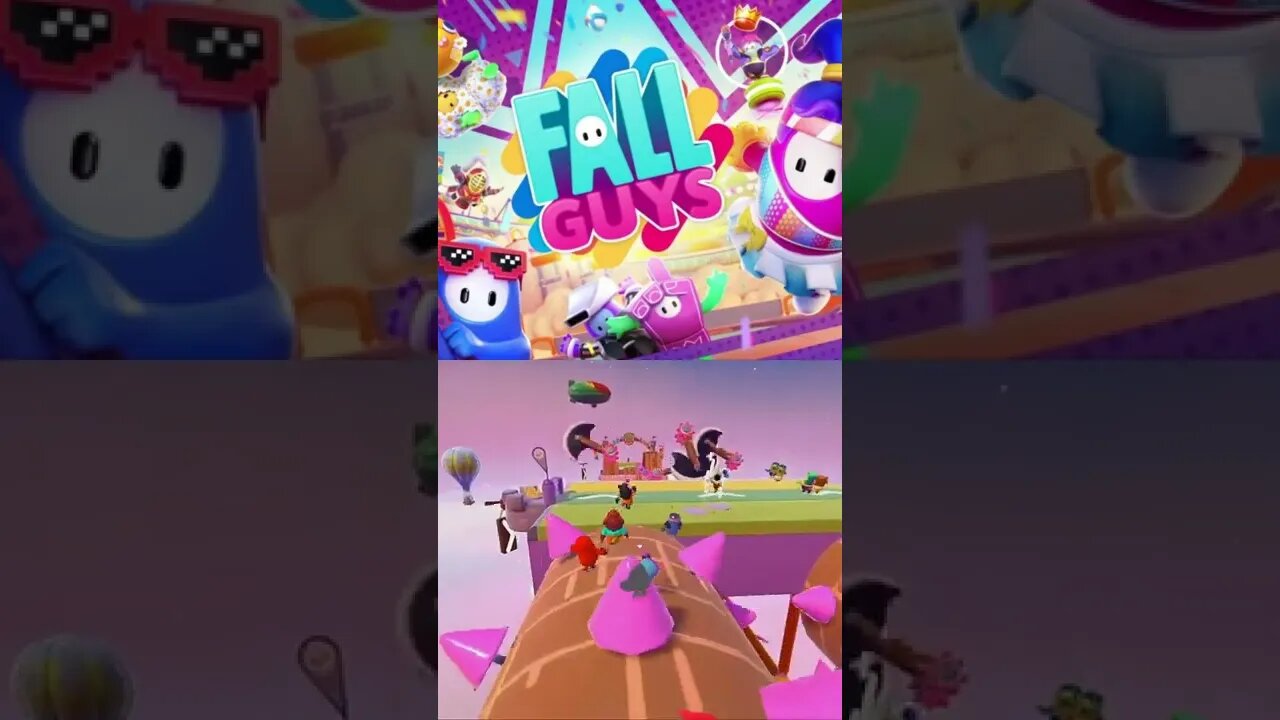 fall guys os caras estão empurrando #fallguys #fallguysgame #fallguysgameplay