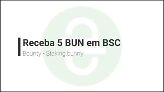 Bounty - Ganhe 5 Bun no KYC (NFT)