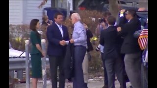 DeSantis & Biden Meet In Fort Myers, Florida