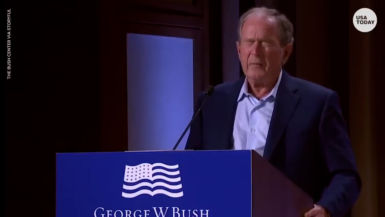 Yale Skull & Bonesman, George W. Bush, Finally Admits To Being A War Criminal