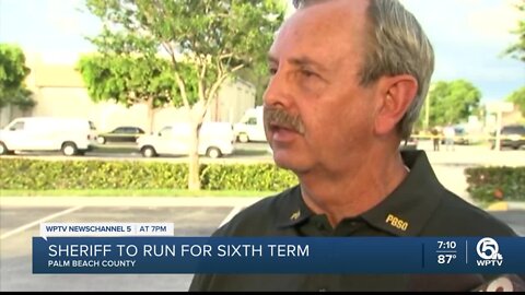 Palm Beach County Sheriff Ric Bradshaw running for 6th term