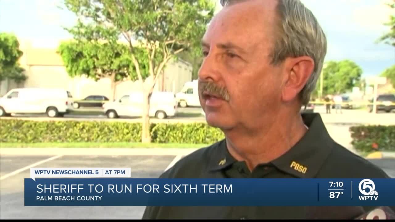 Palm Beach County Sheriff Ric Bradshaw running for 6th term
