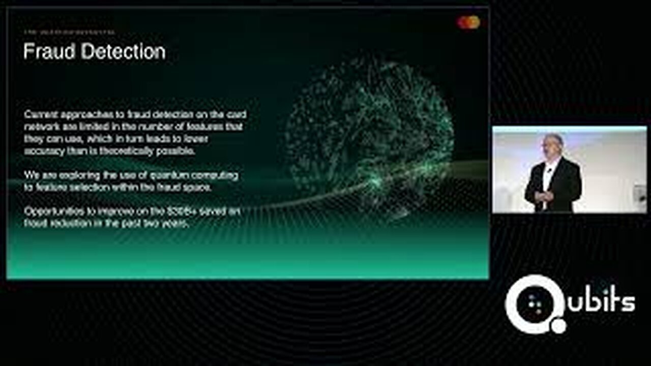 Mastercard-DWAVE Quantum Finance Application Dev. Mastercard VP of R&D Steve Flinter