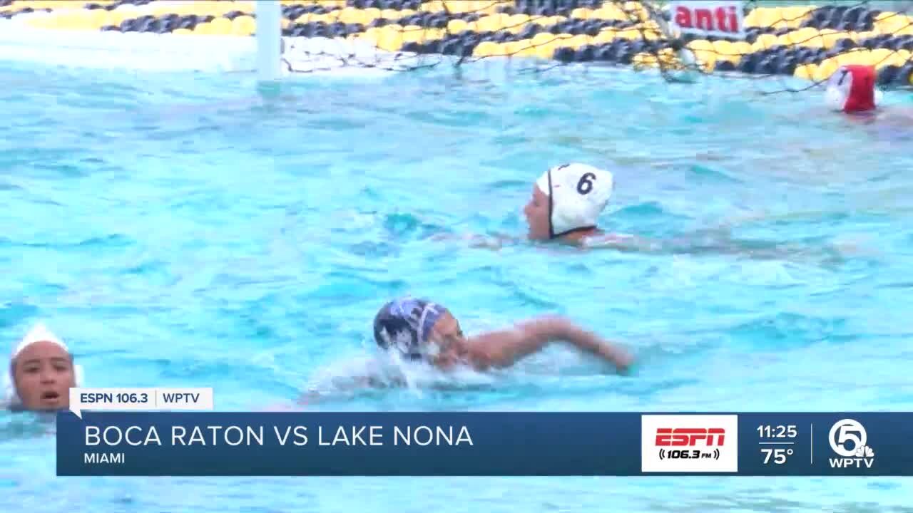 Boca Raton's water polo season comes to an end