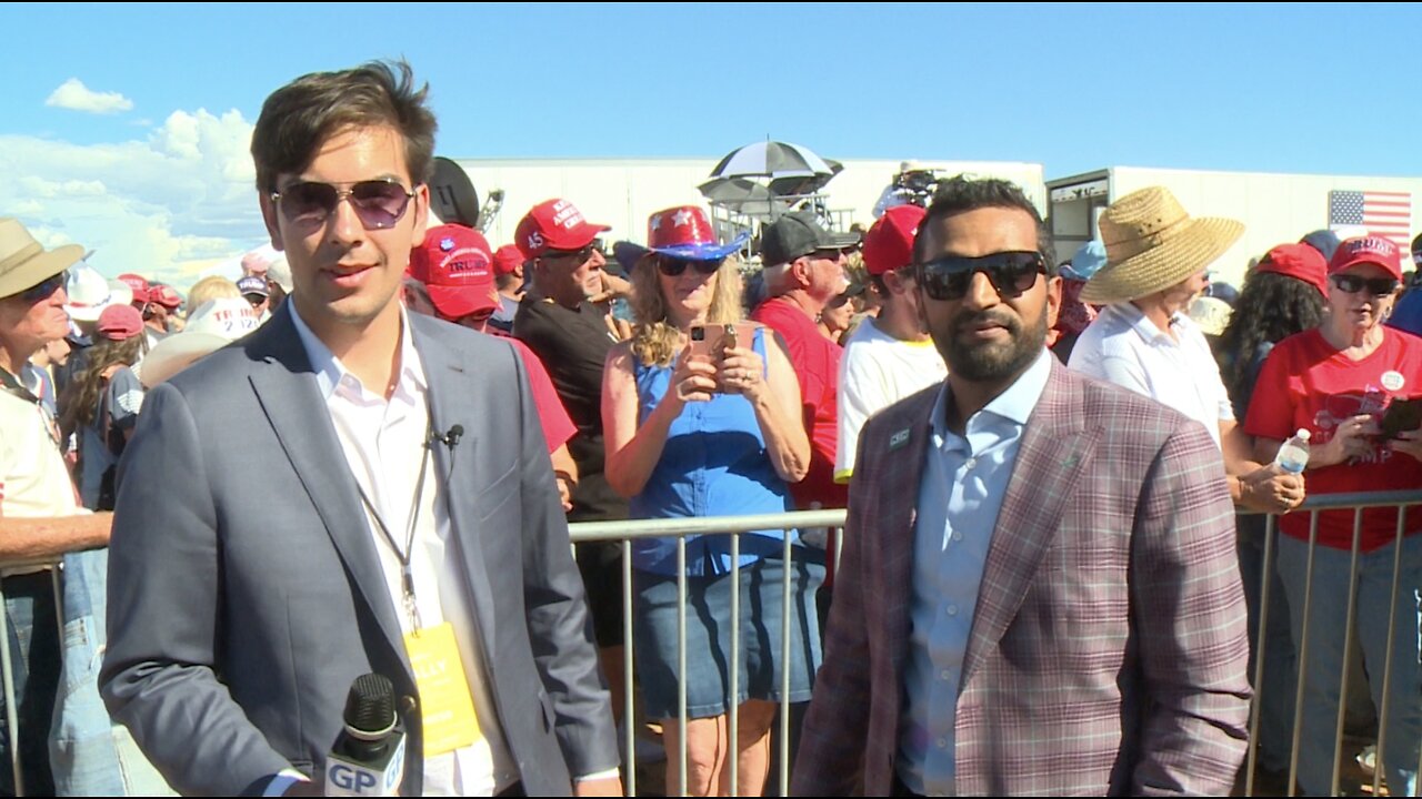 TGP Interviews Kash Patel At Save America Rally In Arizona