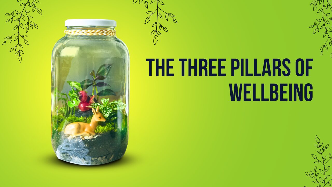 The three pillars of wellbeing