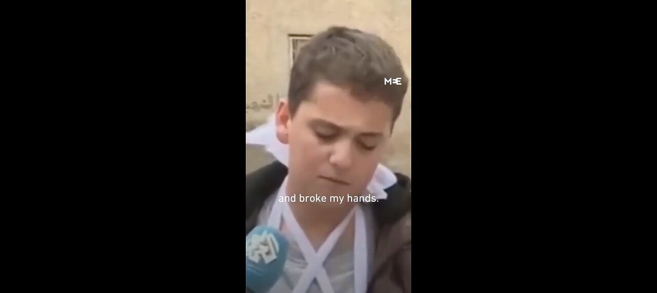 Tortured Kids Released from Israeli Jails Give their Testamony