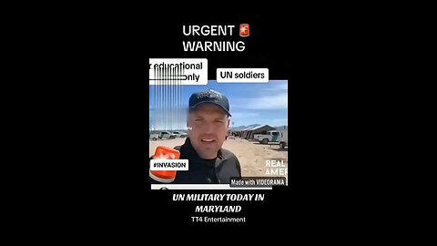 UN soldiers are here