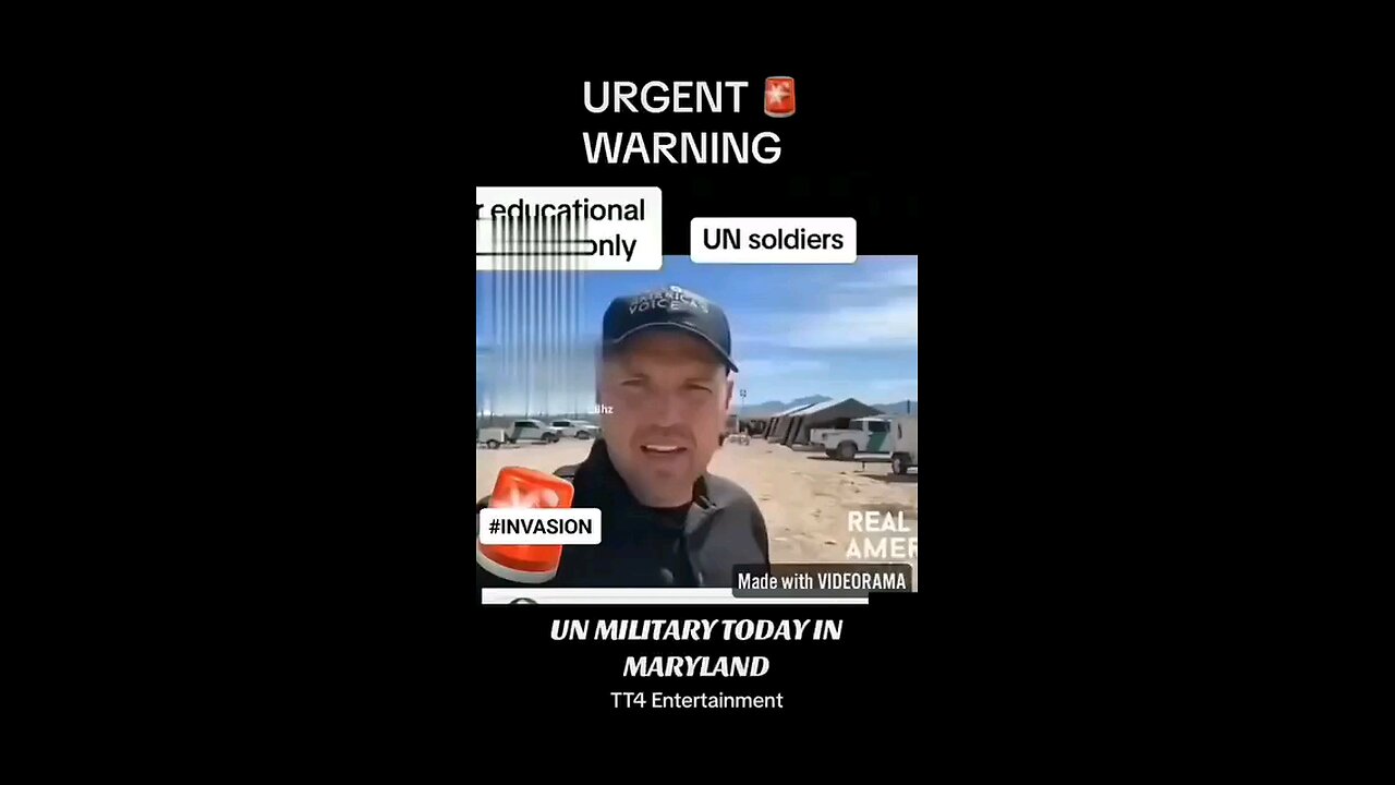 UN soldiers are here