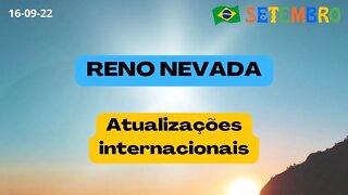 RENO NEVADA Atualizações internacionais
