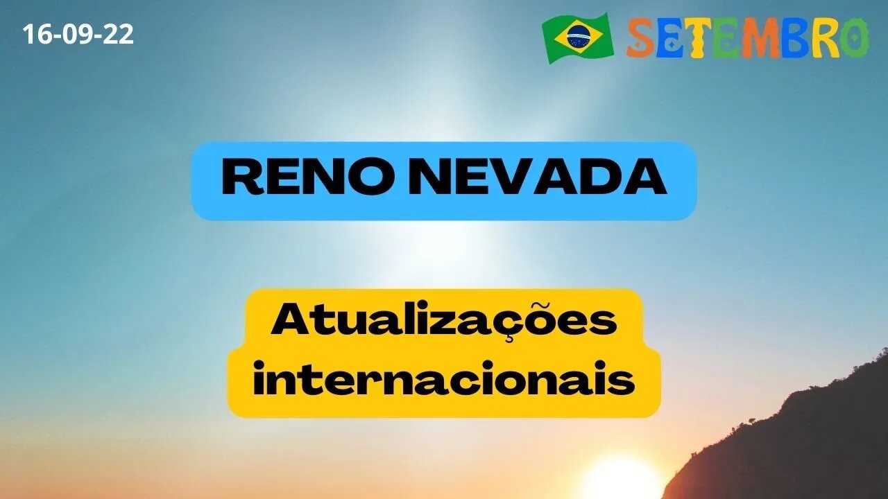 RENO NEVADA Atualizações internacionais