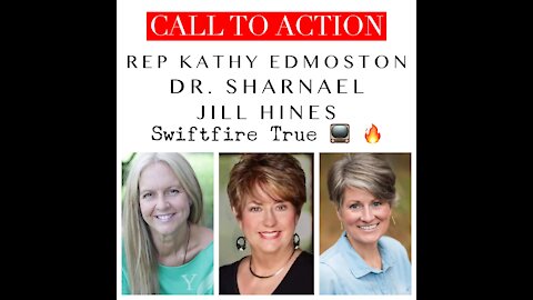 My Body My Choice Rep Kathy Edmonston Dr Sharnael SUBSCRIBE NOW www.swiftfire.org