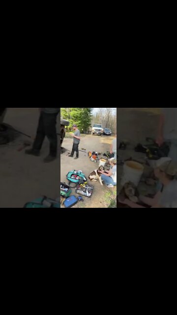 OH NO!! THE TRUCK TIPPED OVER!