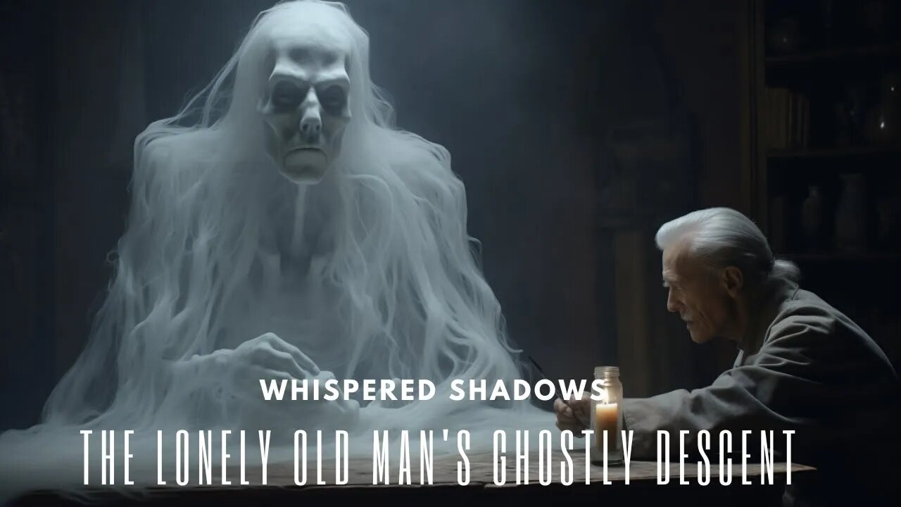 Whispered Shadows: The Lonely Old Man's Ghostly Descent