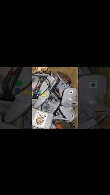 Getting a HUGE BOX of N64 Ebay Junk + Nintendo 64 Rumble Paks that I ACTUALLY needed!