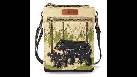 Chala Handbags Sloth Cellphone Crossbody Handbag - Convertible Strap Sloth Lovers