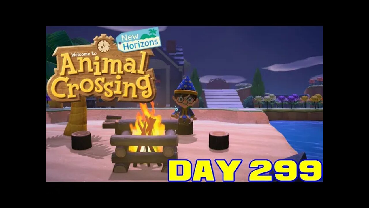 Animal Crossing: New Horizons Day 299 - Nintendo Switch Gameplay 😎Benjamillion