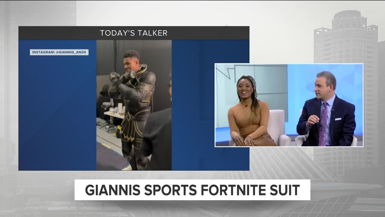 Today's Talker: Giannis to be featured in Fortnite, Netflix cracks down on password sharing