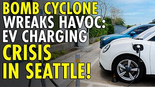 Seattle EV Drivers Panic for Charging Stations After Bomb Cyclone