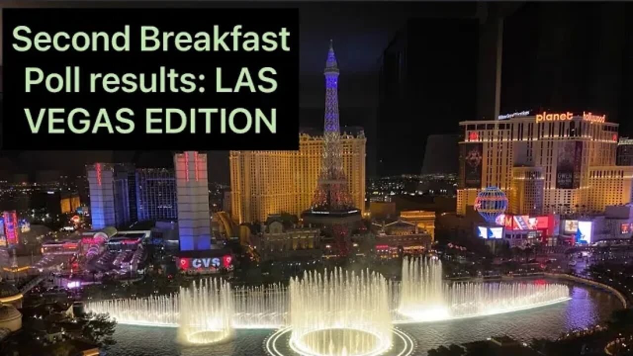 BRTV Blend Tasting Club poll results: LAS VEGAS EDITION: Second Breakfast