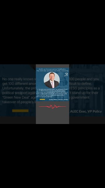 The left has weaponized ESG investing